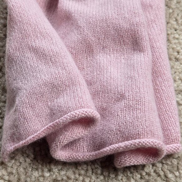 COS Cashmere Scarf Pink Knit Oblong - Picture 5 of 9